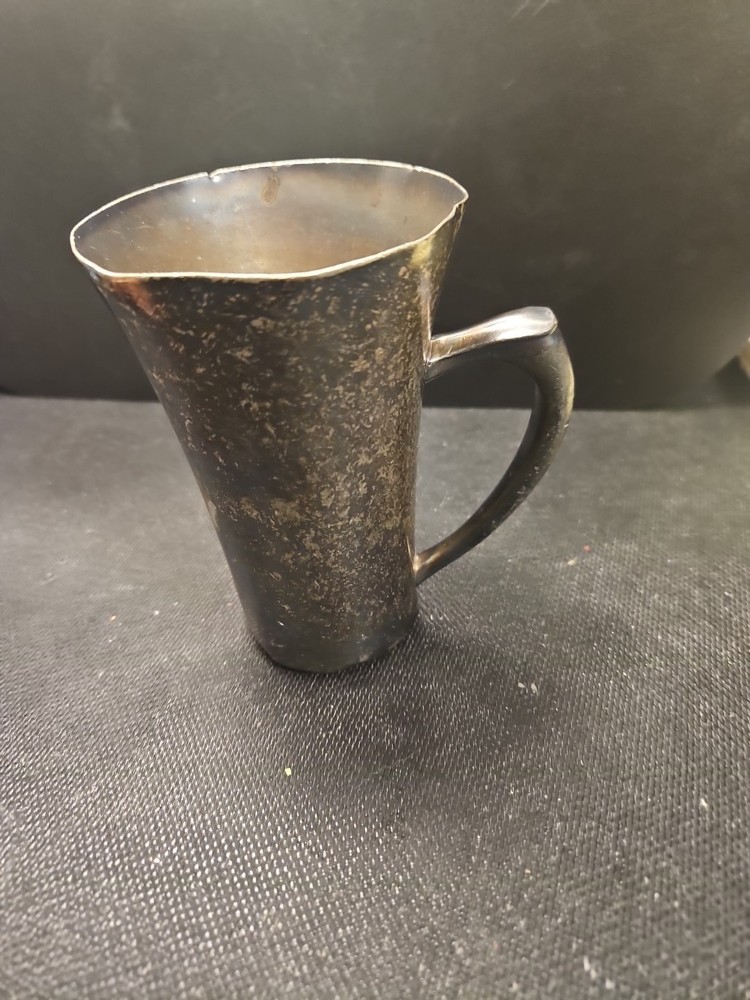 Antique Benedict Indestructo Sheffield 1918 Nickel Silver Mug Cup #1384
