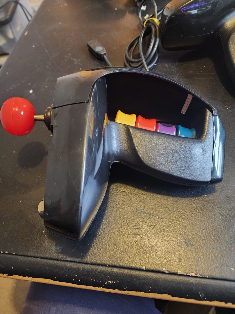 2x coleco Colecovision Super Action Controllers Cleaned, Tested & Working