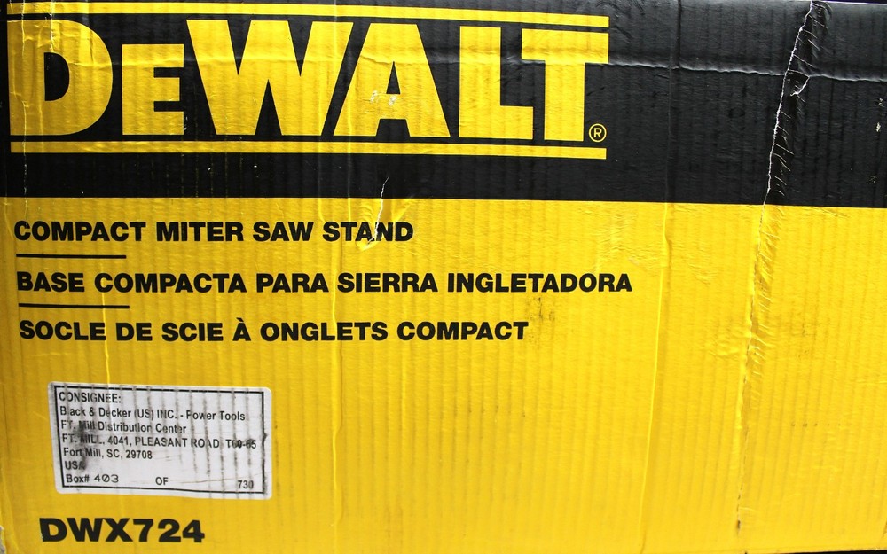 DEWALT Compact Miter Saw Stand (DWX724)