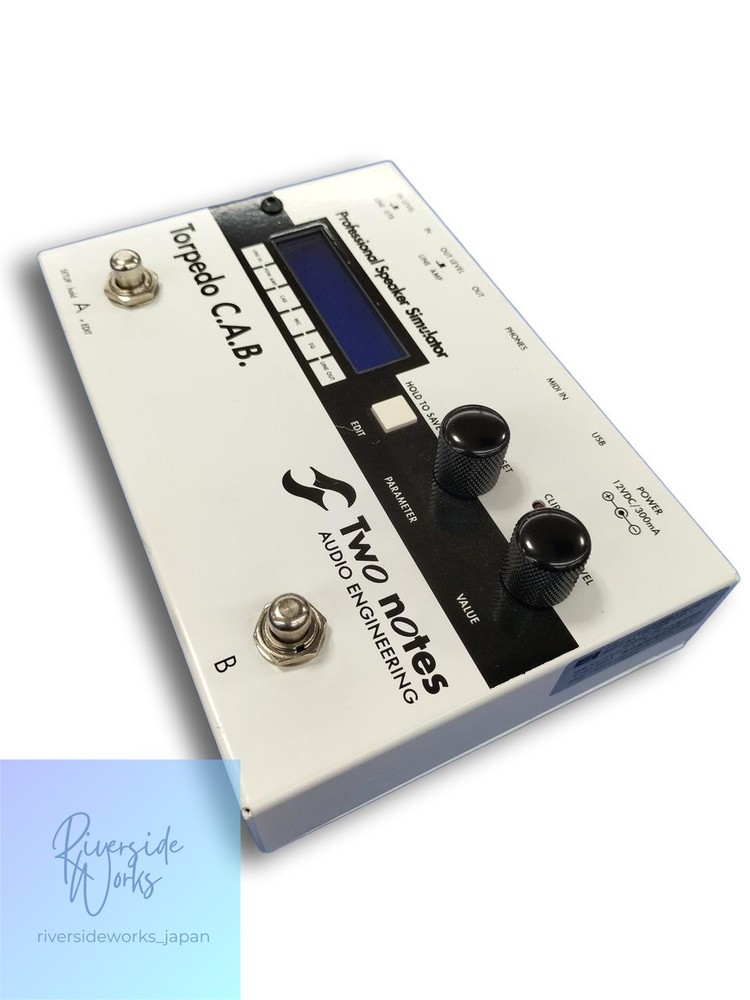 TWO NOTES Torpedo C.A.B. Speaker Simulator Pedal JP