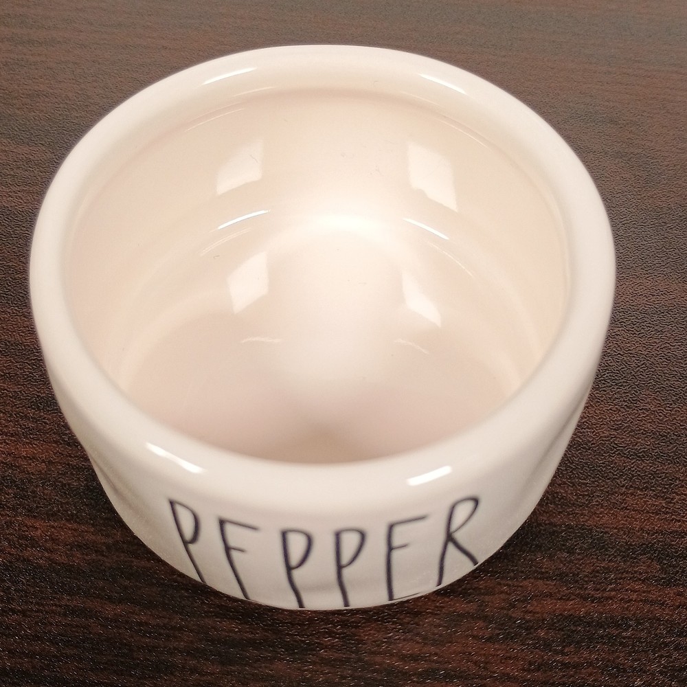 Rae Dunn Artisan Collection Stackable Salt & Pepper Cellar Shaker Set Cream