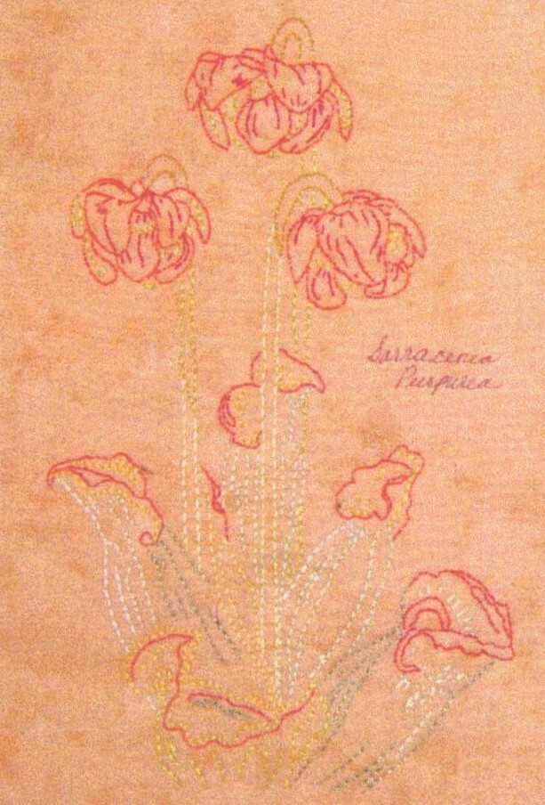 MJP Designs Victorian Wildflowers Embroidery Pattern