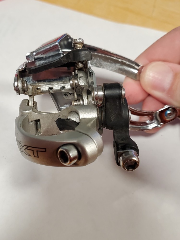 Shimano Deore XT Mega 9 Front Derailleur FD-M750 28.6 Top Pull
