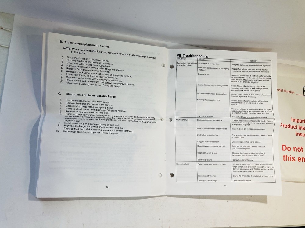 Micro Tron Metering Pump Mode B217