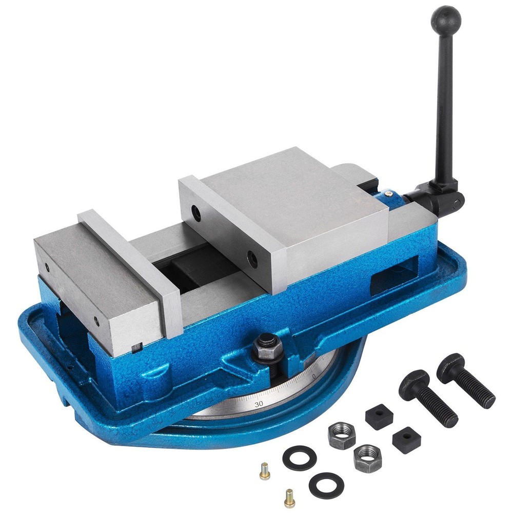 Adjustable 360° Base High Torque Milling Vise 80mm