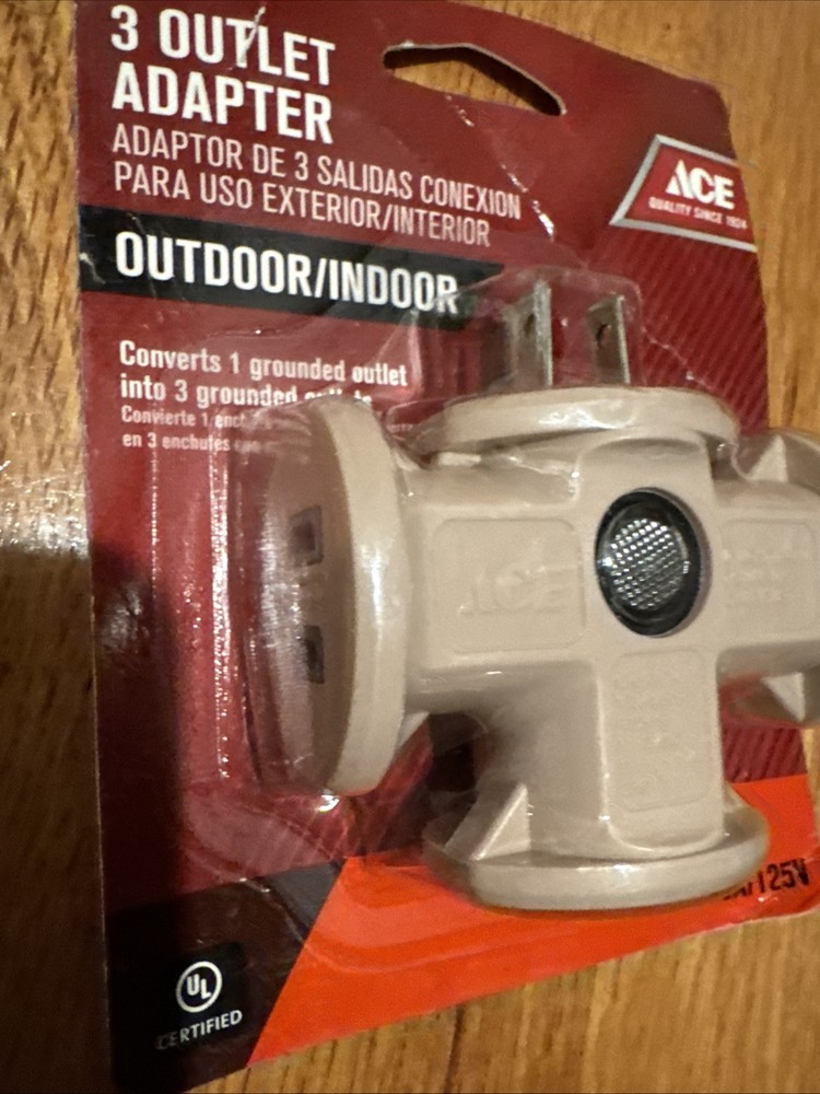 Ace 3 Outlet Adapter New!