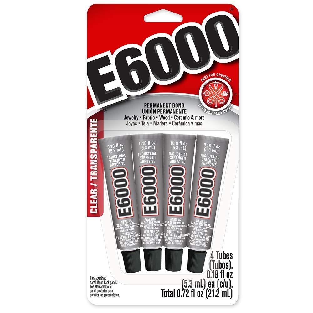E6000 5510310 Craft Adhesive Mini 4 Pack