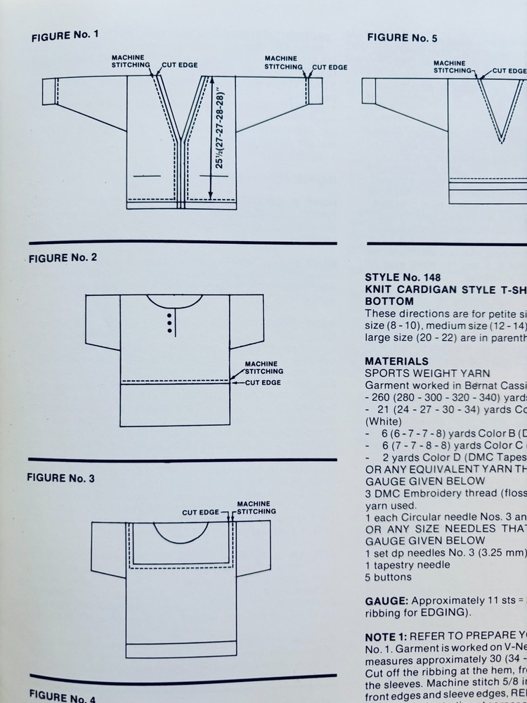 Vintage Machine Knitting Sweater Patterns - Fair-Isle, Patchwork, Afghan & more