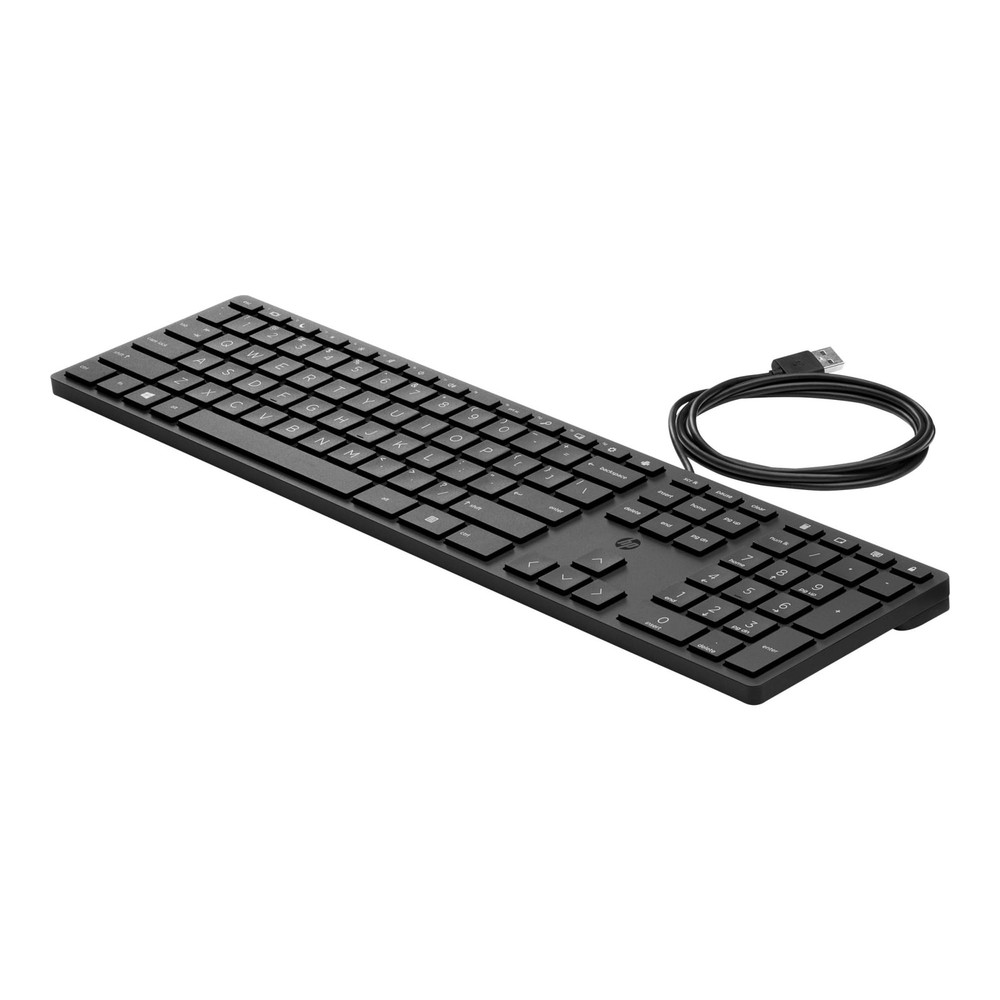 HP 320K USB Wired Keyboard - English Layout