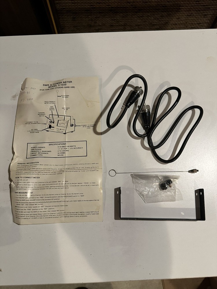 GE SWR and Power Meter