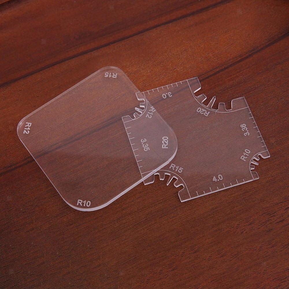 Zipper Corner Fitting Auxiliary Tool DIY Leather Tool Acrylic