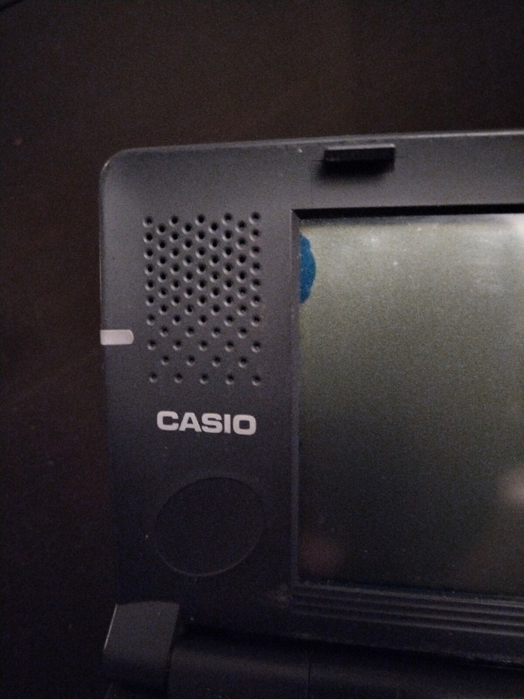 Vintage PDA Pocket Computer Casio Cassiopeia A-11A on Windows CE 2.0
