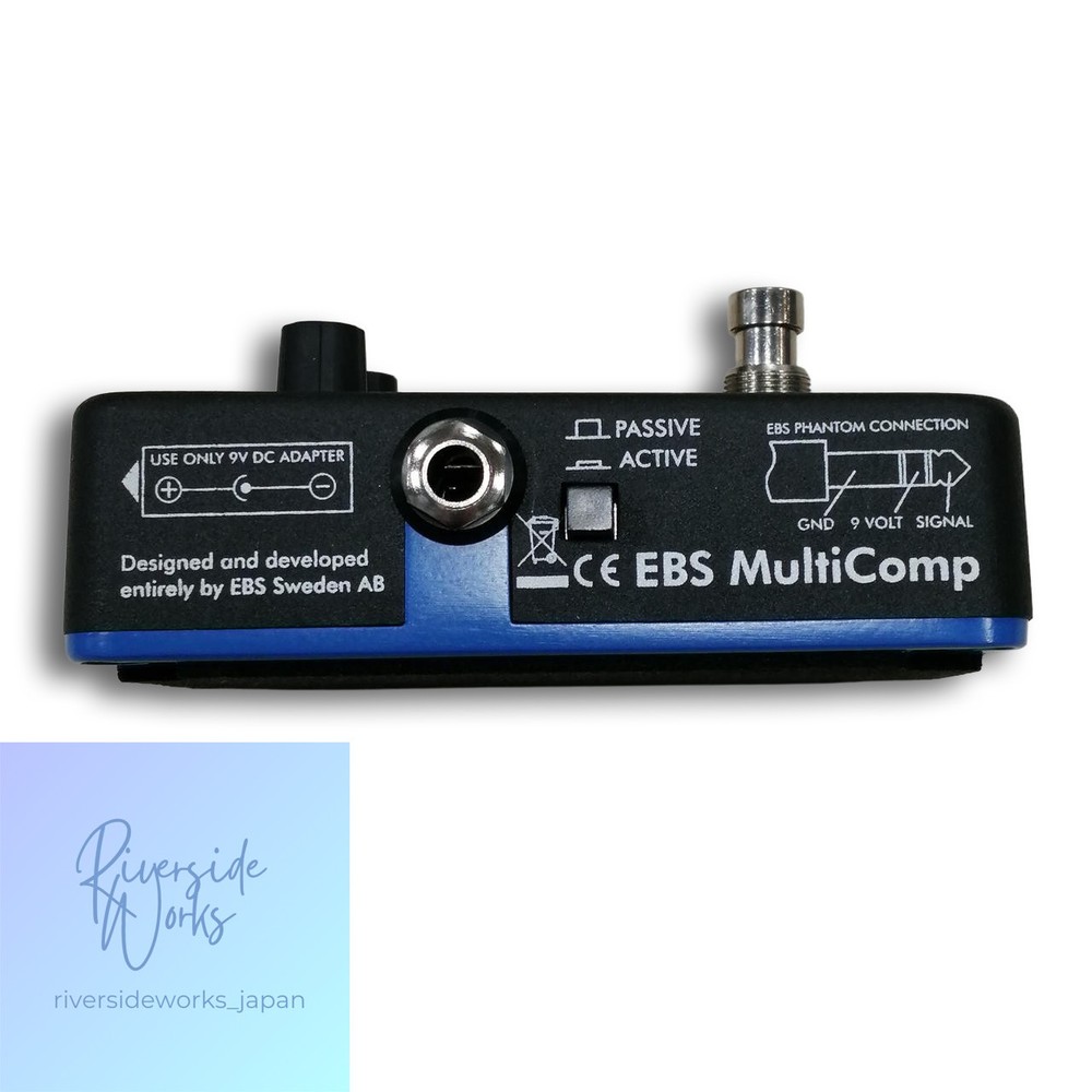 EBS Multi Comp Effect Pedal for Guitar and Bass JP