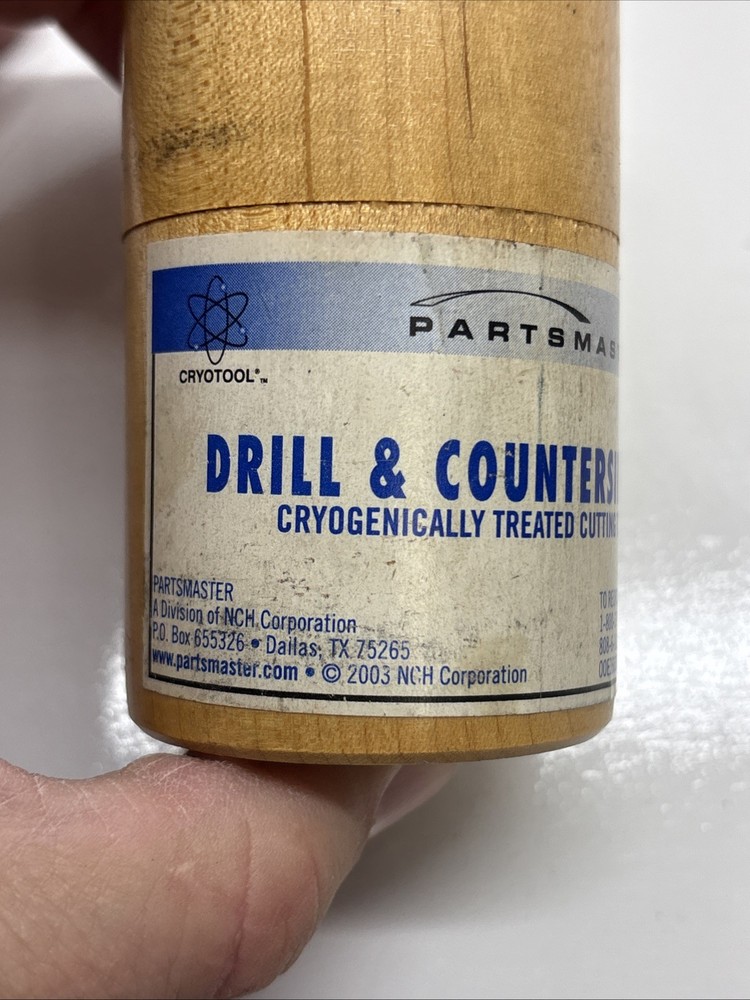 Partsmaster 5pc. Drill & Countersink Set HS 1-5