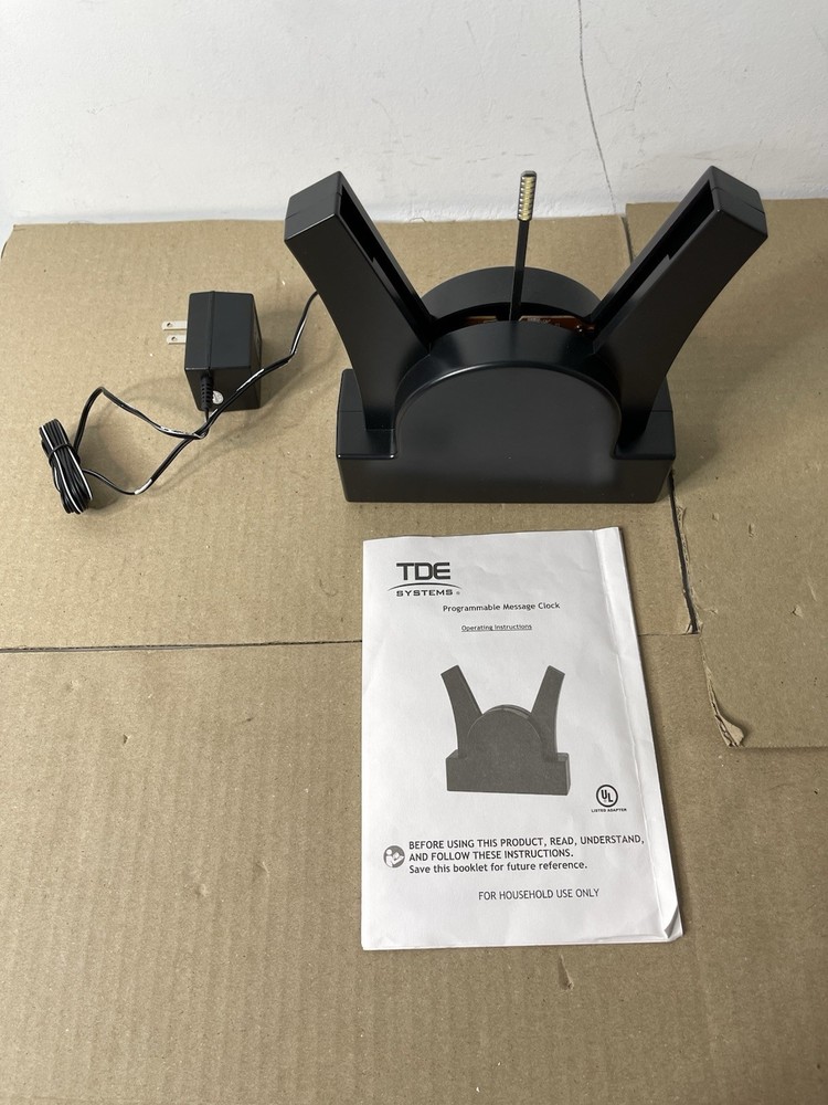Programmable Message Clock Sign TDE Systems