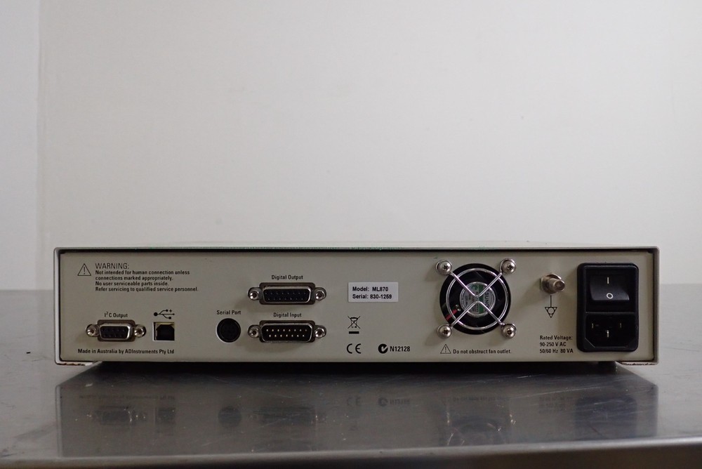 ADInstruments PowerLab 8/3 Data Acquisition System Model ML870