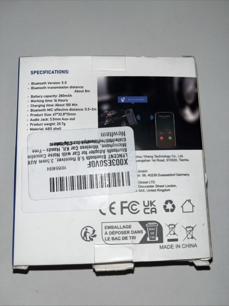 Lencent Bluetooth Receiver