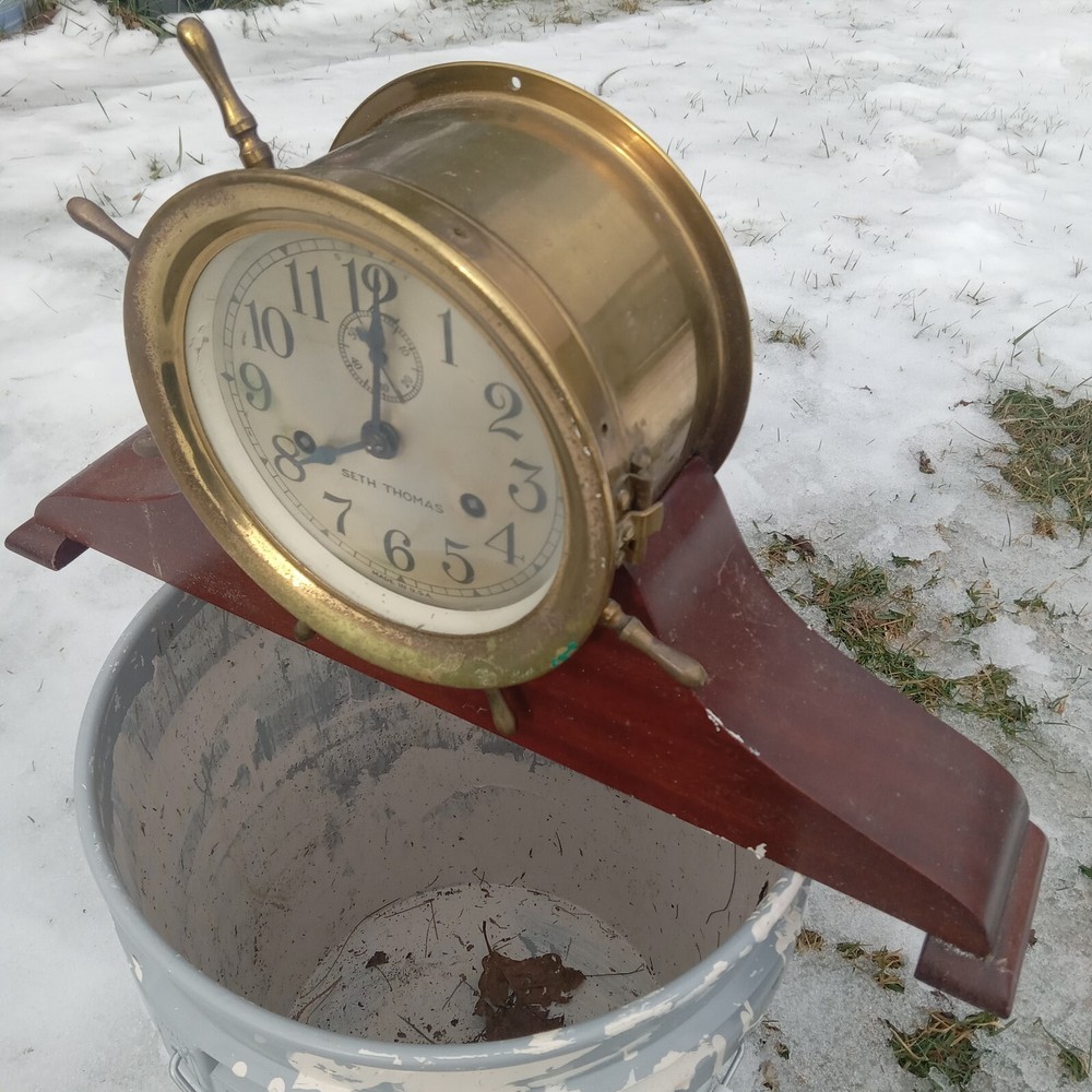 Seth Thomas Ship Clock.
