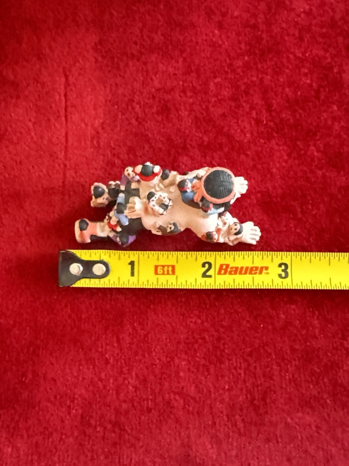 Vintage Storyteller Figurine with 25 Children Southwest Pueblo Design Mini 2.5"