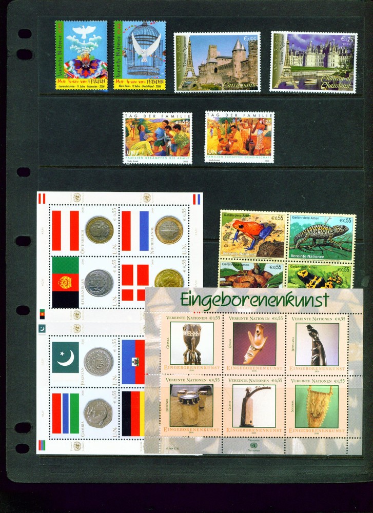 2006 UN Mint Vienna Stamps - Never Hinged - Complete  (no booklet)