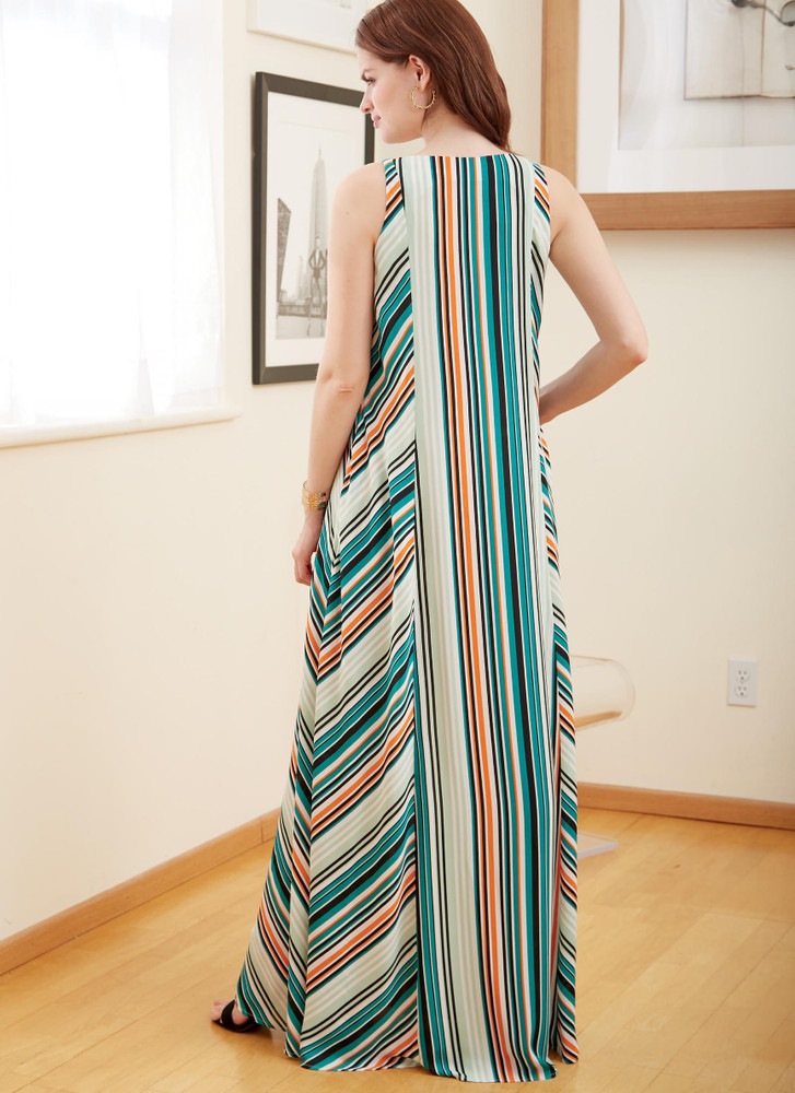Easy Summer V-Neck Pullover Dress Sewing Pattern (Sizes 14-22) McCalls 7945