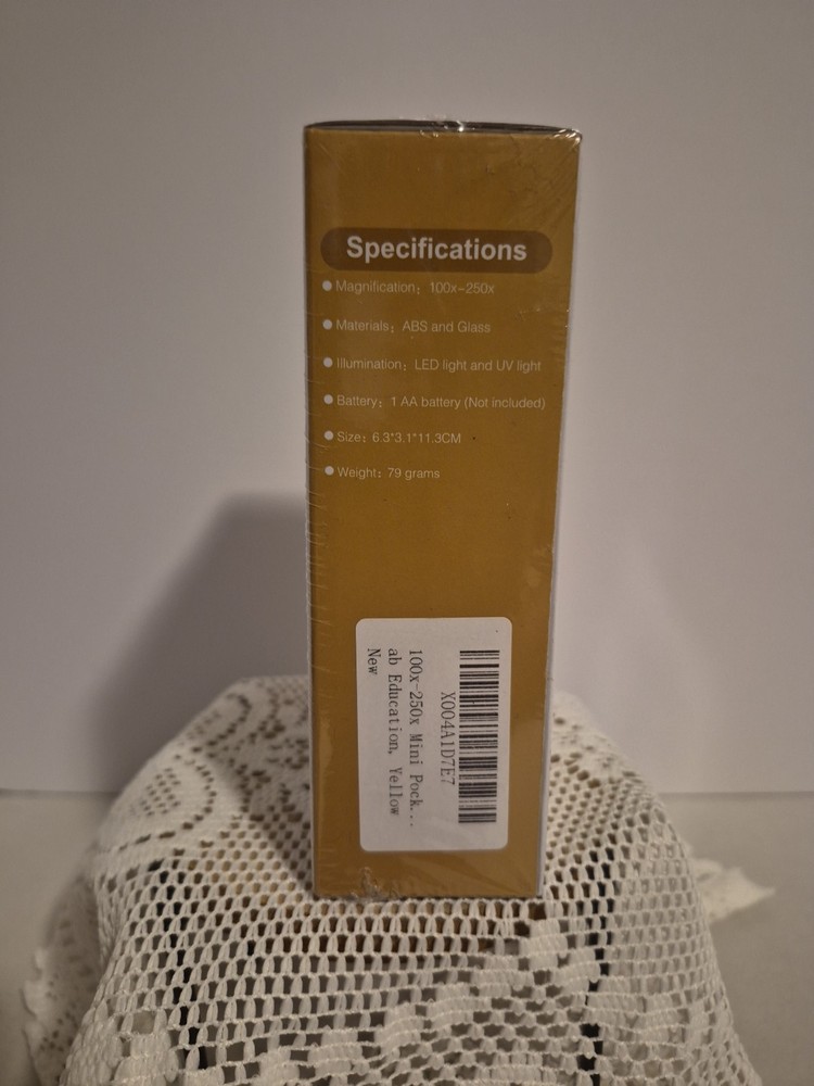 NEW SEALED Tencco Pocket Microscope 100x-250x