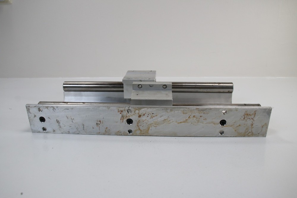 Supported Linear Shaft Rail Guide with blocks