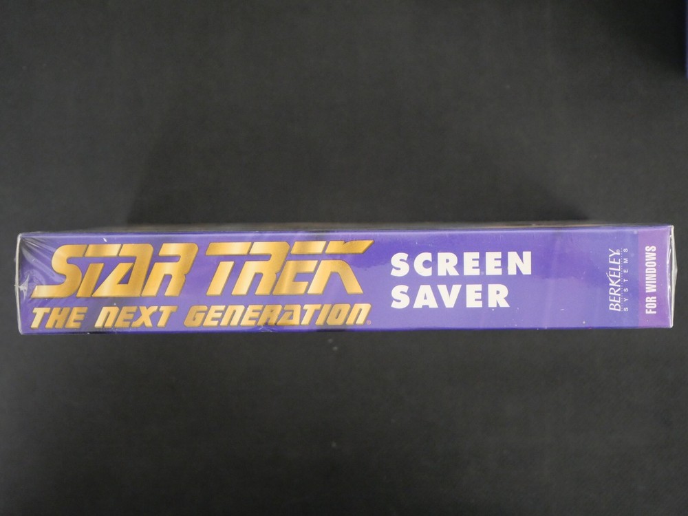 STAR TREK THE NEXT GENERATION SCREEN SAVER FOR WINDOWS BERKELEY SYSTEMS (1994)