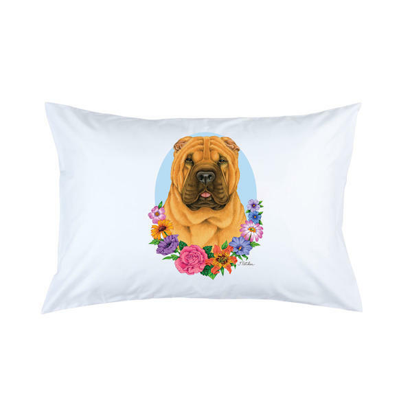 Shar Pei Micro Fiber Pillowcase