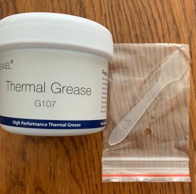 100g Silver Thermal Paste G107 High Performance CPU GPU Heat Sink Compound 2.6in