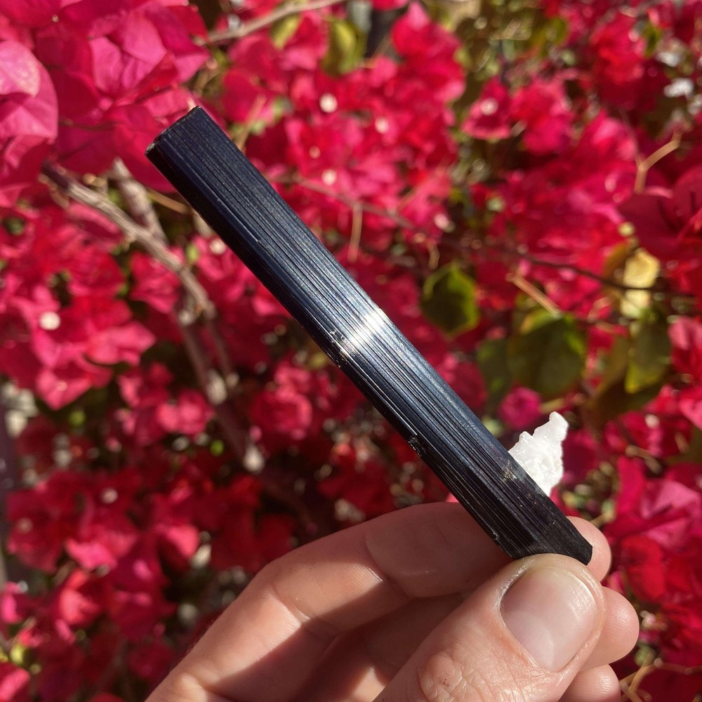 Black Tourmaline with Albite. 22g