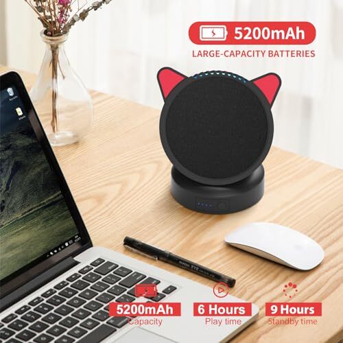 Echo Pop Battery Base Portable Battery Base for Echo Pop and Xiaodu Speaker E...
