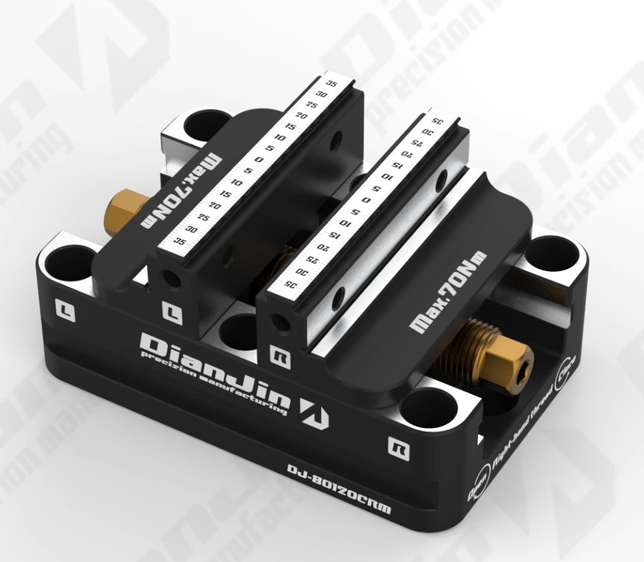 Four and Five-axis Fixture Self-centering Vise Zero-point Quick-change Four-axis