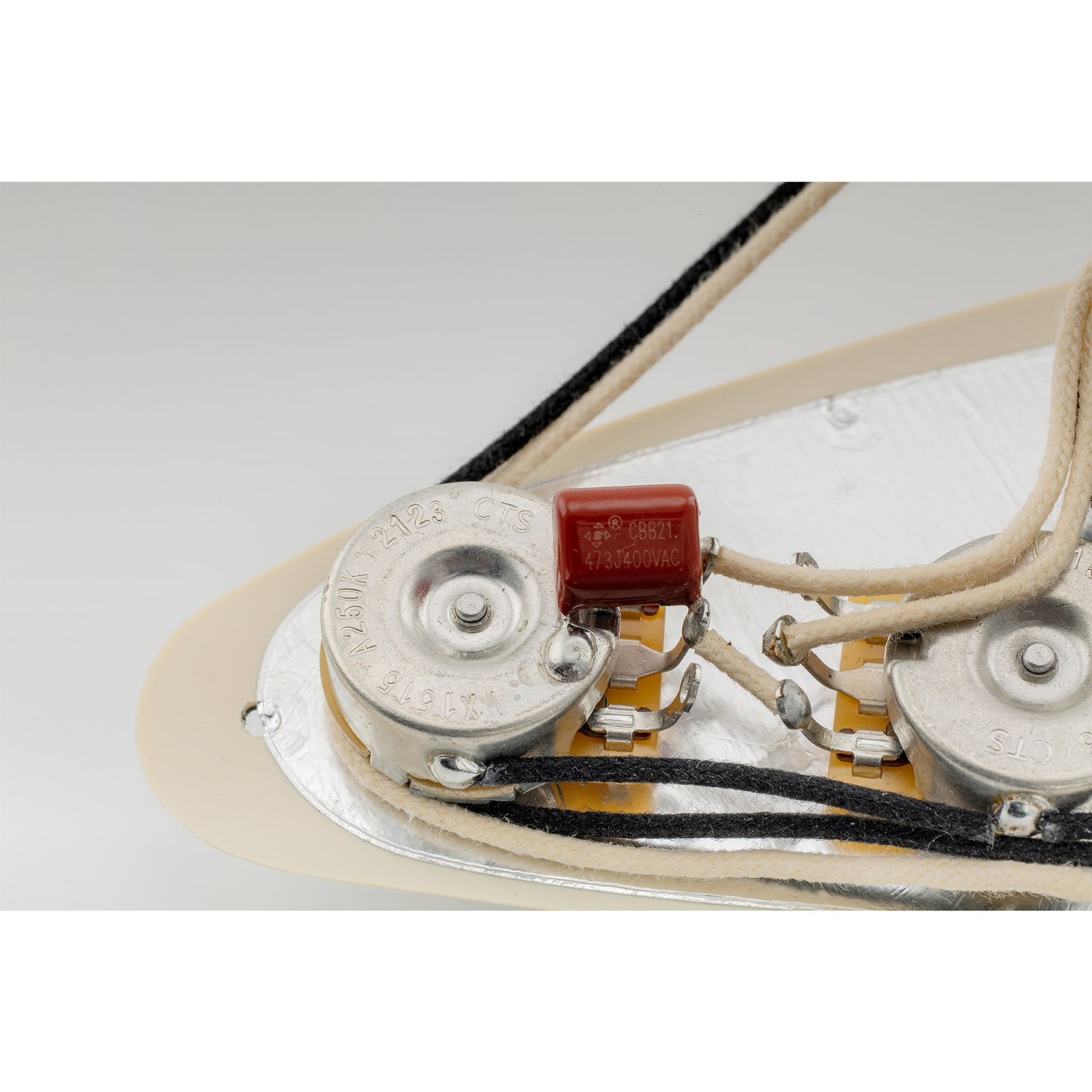 Musiclily Pro 10Pcs Small Polypropylene MPP CBB21 Film Capacitor .047uf 5% 400V