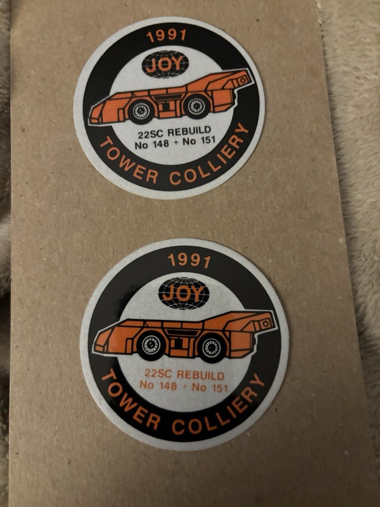 joy coal mining stickers Nice Australian Item 54