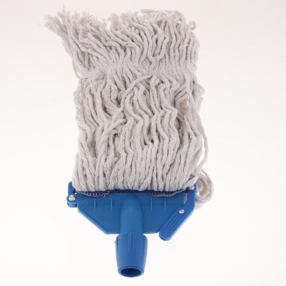 Cotton Mop Head Holder Clip Bracket Socket Mop Head Replacement Connector Blue