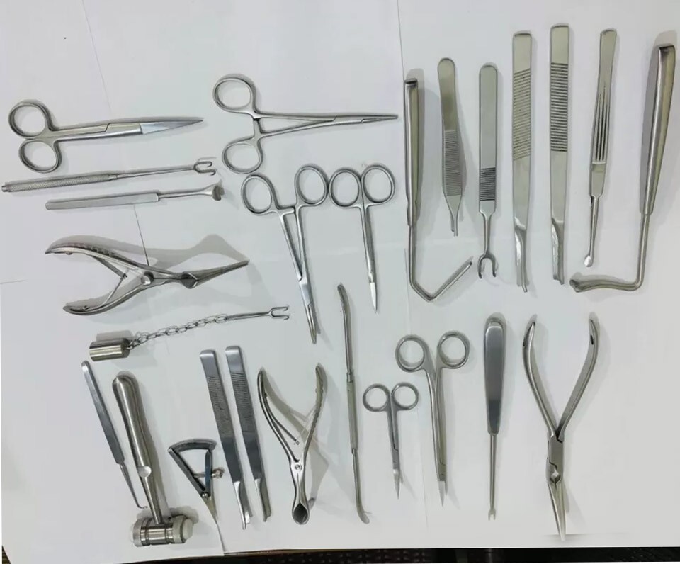 Rhinoplasty Instruments 25 PCS Set Nose Surgery Instruments