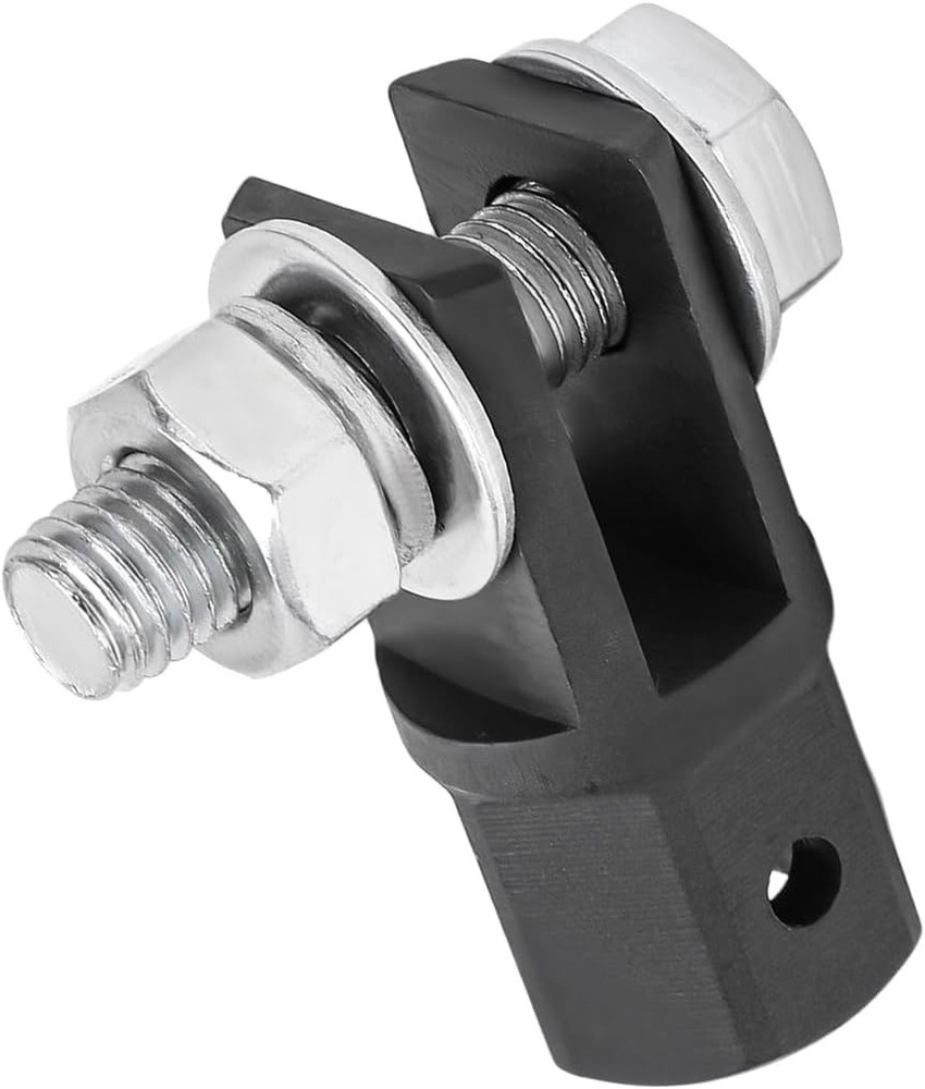 Scissor Jack Adapter, Effortless Adapter Drill Black+Silver