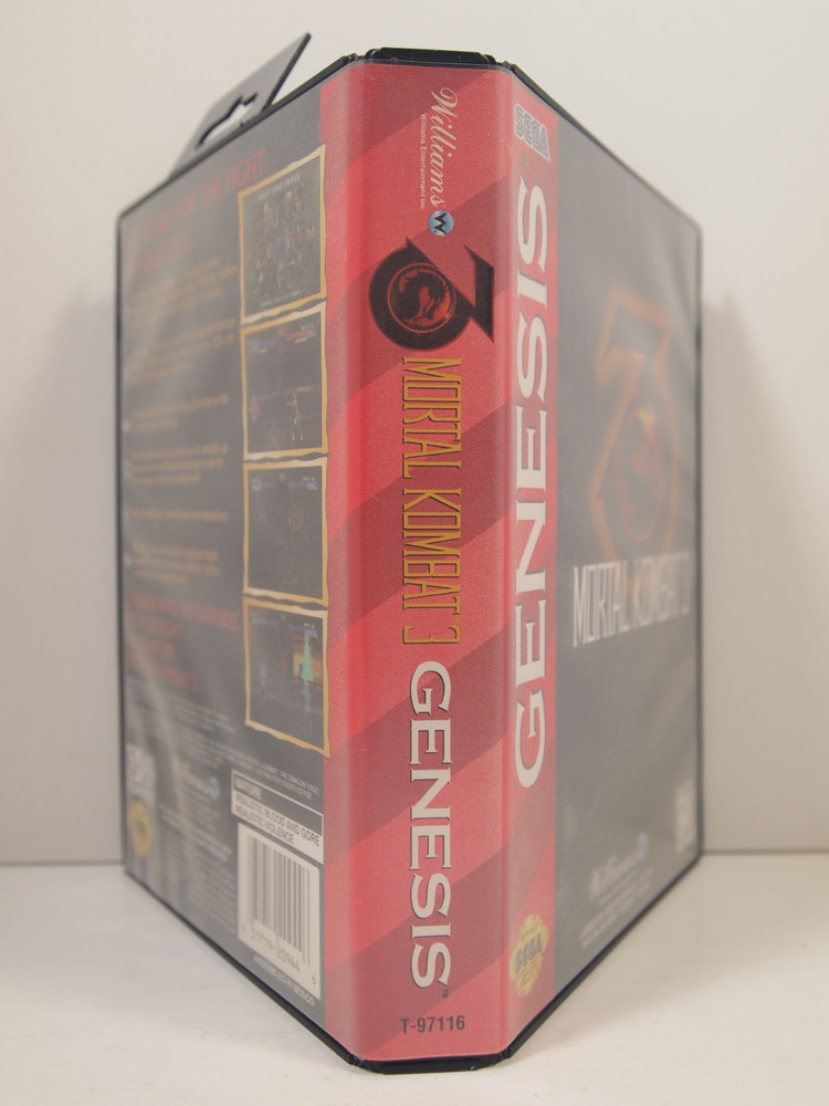 Mortal Kombat 3 Case (SEGA Genesis) Authentic BOX ONLY