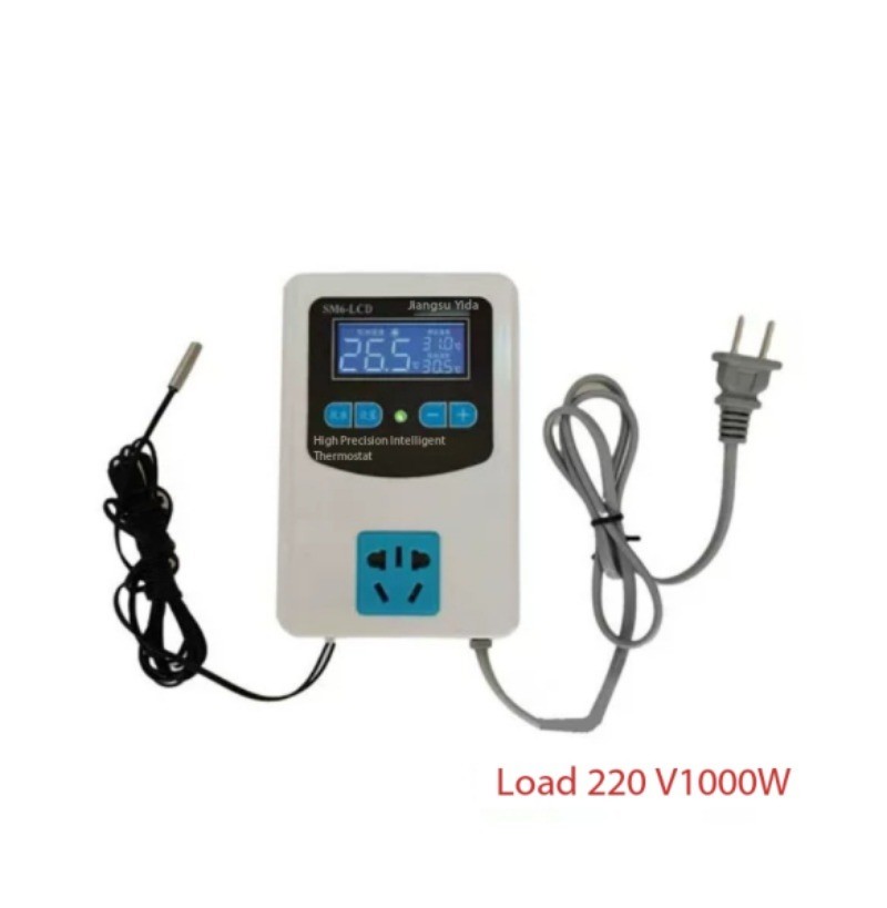 Smart Thermostat: Microprocessor-Based Digital Temperature Control Switch