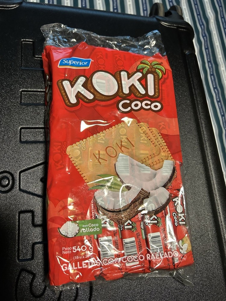 Galleta De Dulce Con Coco Rallado KOKI 540G