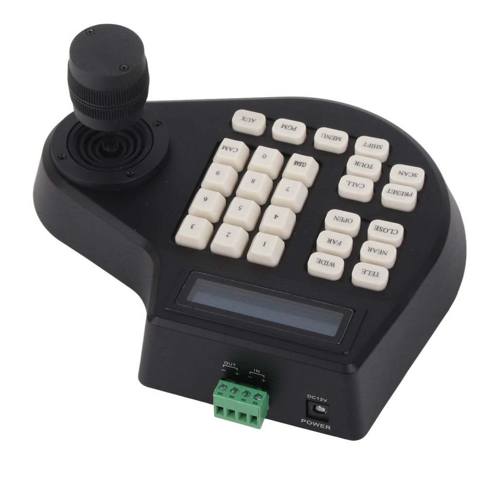 3D PTZ Camera Keyboard RS485 PTZ Joystick Controller LCD Display Control