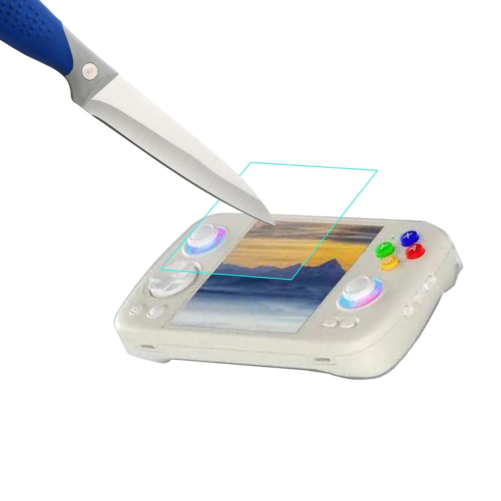 Mr.Shield Screen Protector compatible with ANBERNIC RG Cube [Tempered clear