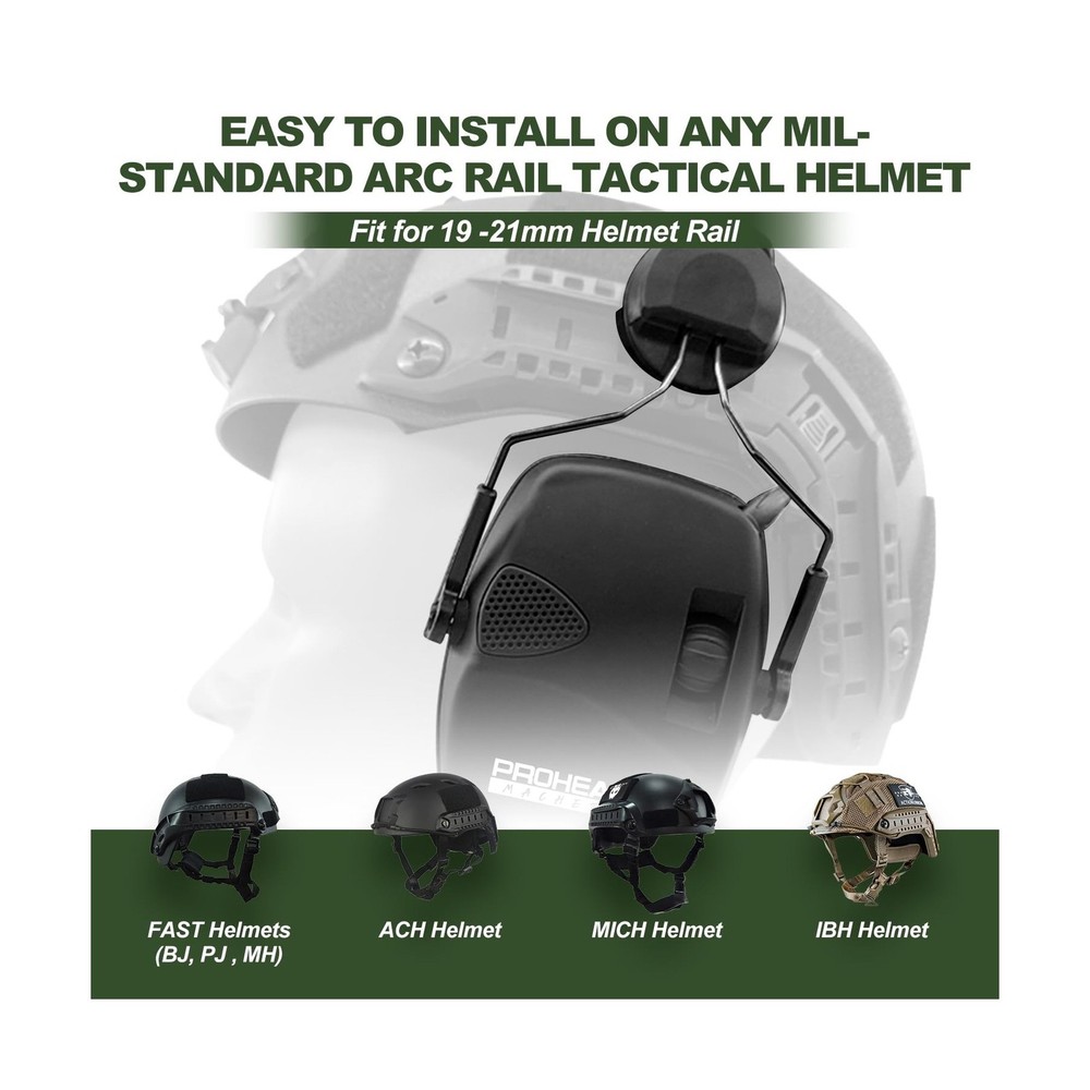 PROHEAR Electronic Shooting Ear Protection Muffs