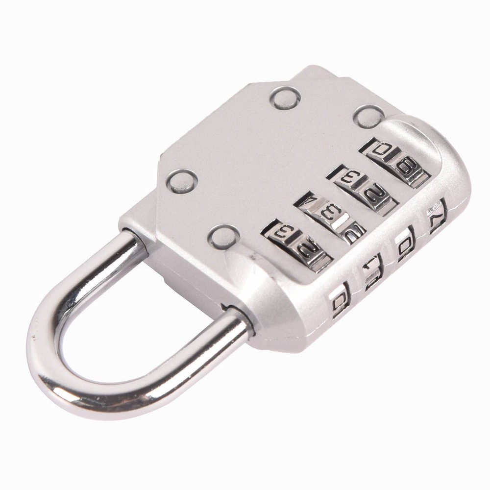 Combination Locks 4 Digit Combination Padlocks Reset for School Gym Locker
