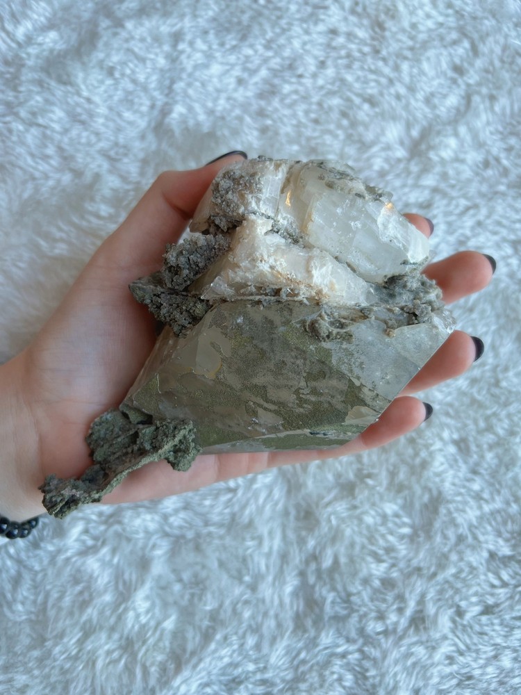 Calcite and Pyrite