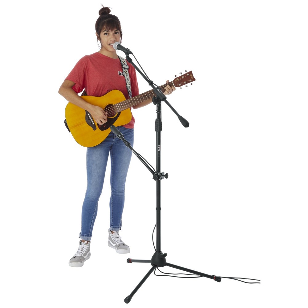 Adjustable ClampOn Angled Mini Interlocking Design, 9" Boom Arm GFWMICCLMPBM9