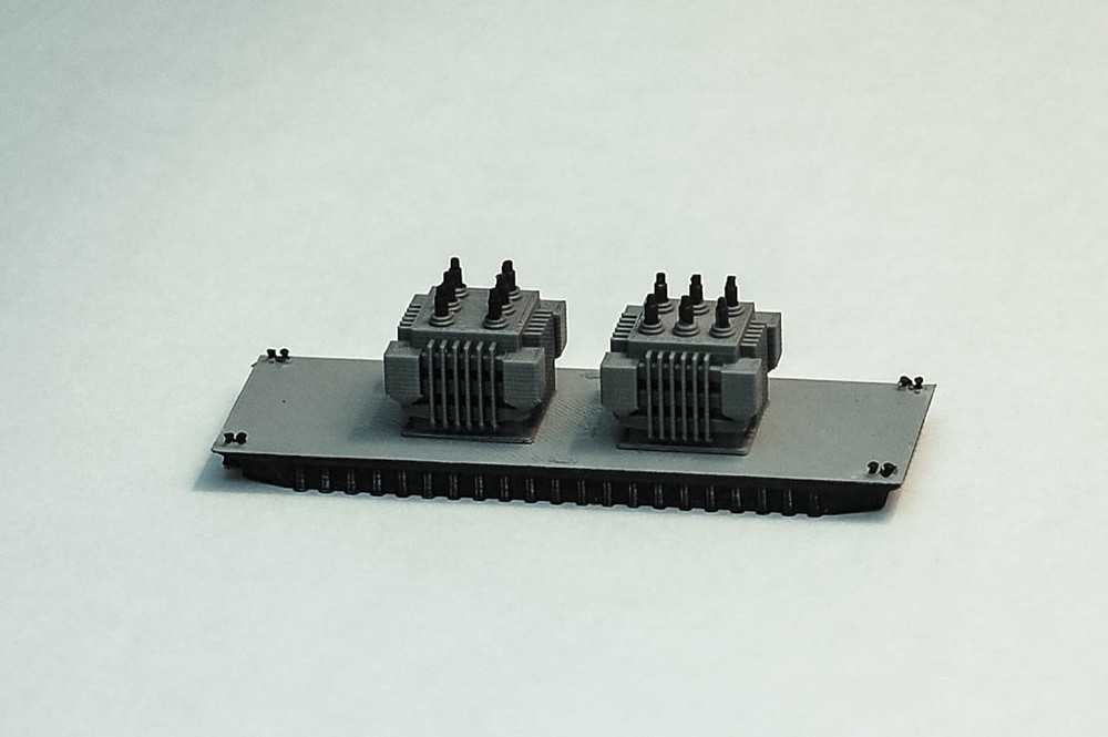 RTR - Electrical Sub-Station Transformer HO Scale (1:87) Custom Designed ModelRR
