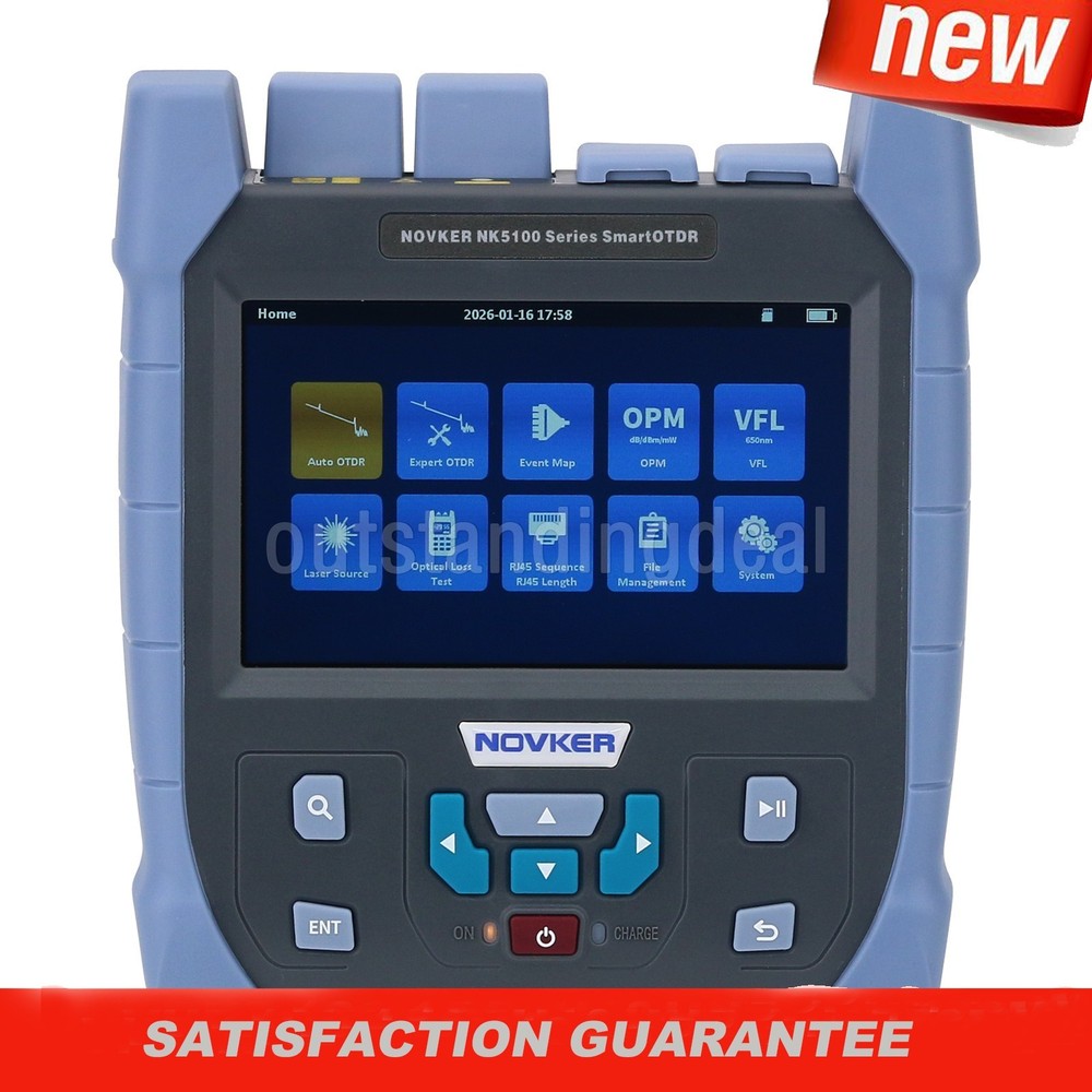 NK5100 OTDR Mini Optical Time Domain Reflectometer Multi-Functional os67