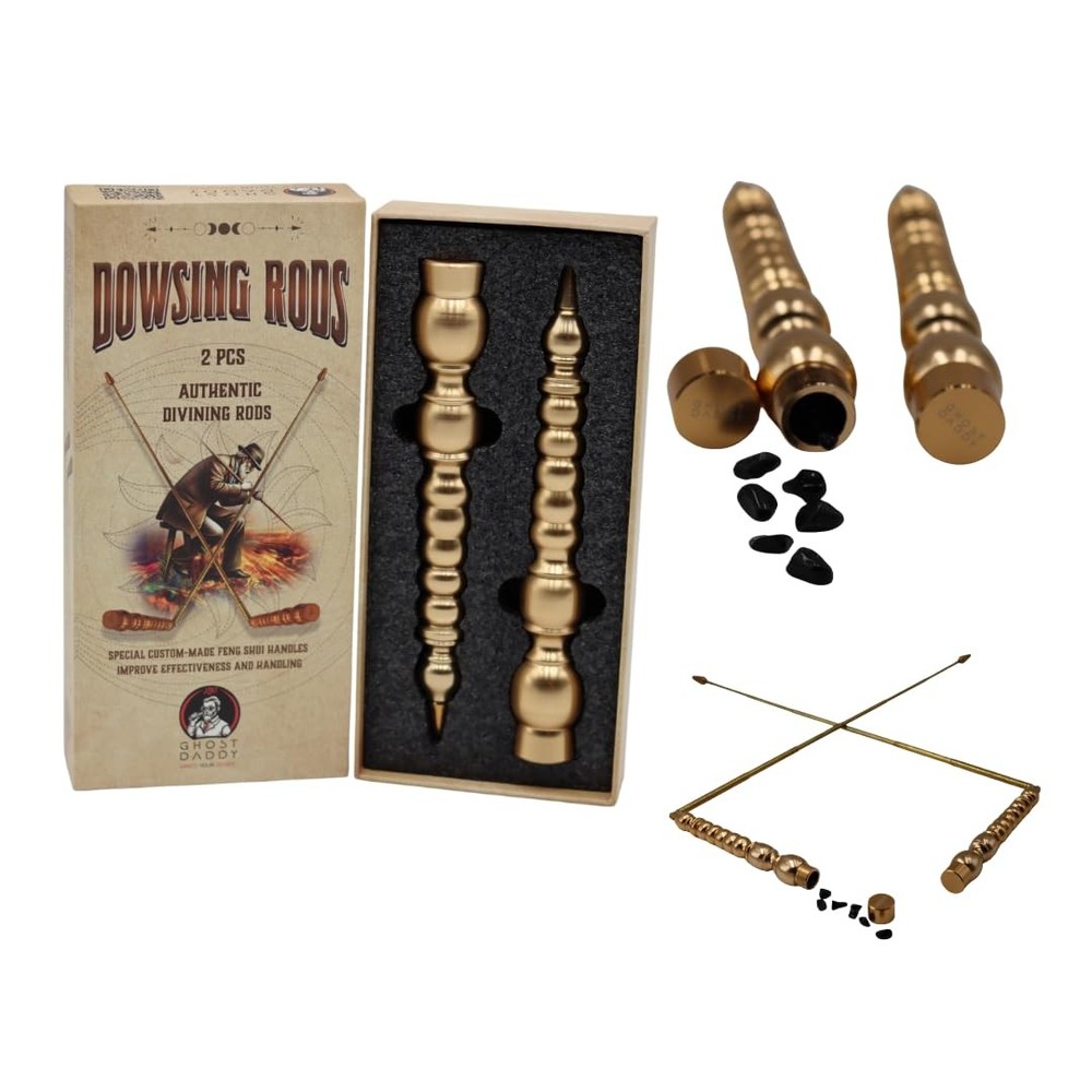Copper Dowsing Rod Set Divining Paranormal New